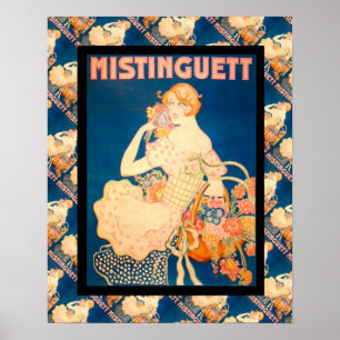 Poster La publicité française vintage, Mistinguett