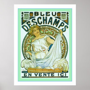 Poster La publicité vintage de ~ de blanchisserie
