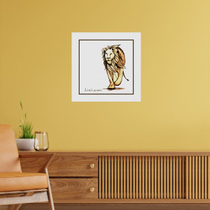 Poster La puissance du lion