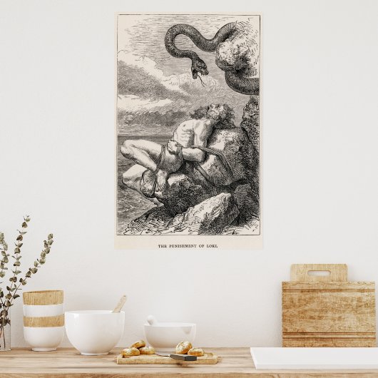 Poster La punition de Loki par Louis Huard (Cuisine)