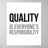 Poster La qualité est la responsabilité de tous (Devant)