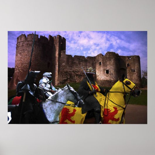 Poster La quête d'un chevalier (Devant)