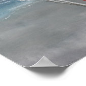 Poster "La queue du cerf-volant" par Christiane Cegavske (Coin)