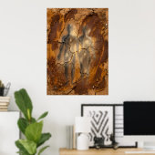Poster La Quiétude Sous le Sol (Bureau à domicile)