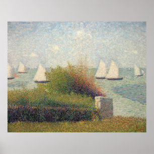 Poster La Rade de Grandcamp (Port de Grandcamp)
