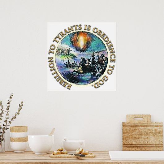 Poster La rébellion aux tyrans est l'obéissance à Dieu Po (Cuisine)