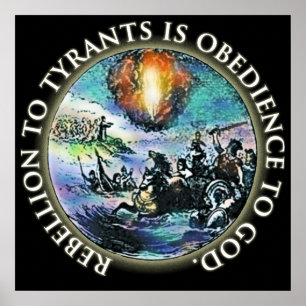 Poster La rébellion aux tyrans est obéissance à l'affiche