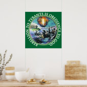Poster La rébellion aux tyrans est obéissance aux (Cuisine)
