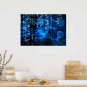 Poster La recherche en sciences génétiques en tant qu'art (Cuisine)