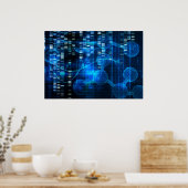 Poster La recherche en sciences génétiques en tant qu'art (Cuisine)