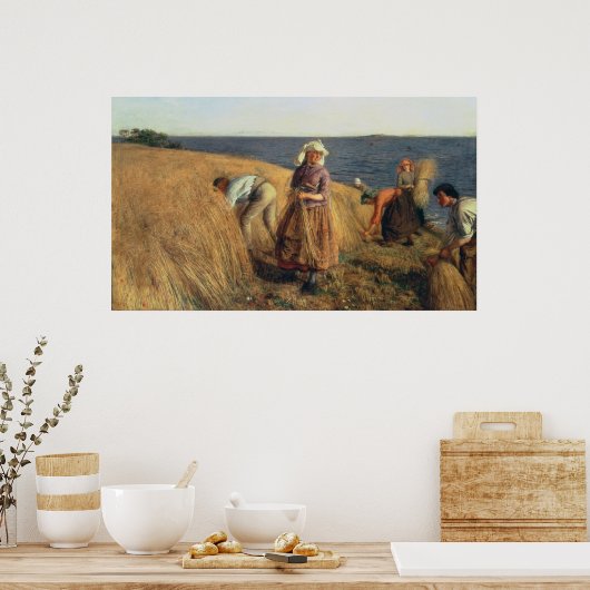 Poster La récolte (Cuisine)