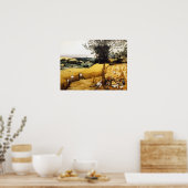 Poster La récolte de maïs - 1565 (Cuisine)