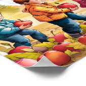 Poster La récolte est abondante Christian Nursery Art (Coin)