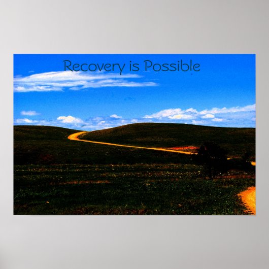 Poster La récupération est possible poster/motivation II (Devant)