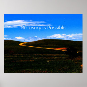 Poster La récupération est possible poster/motivation II