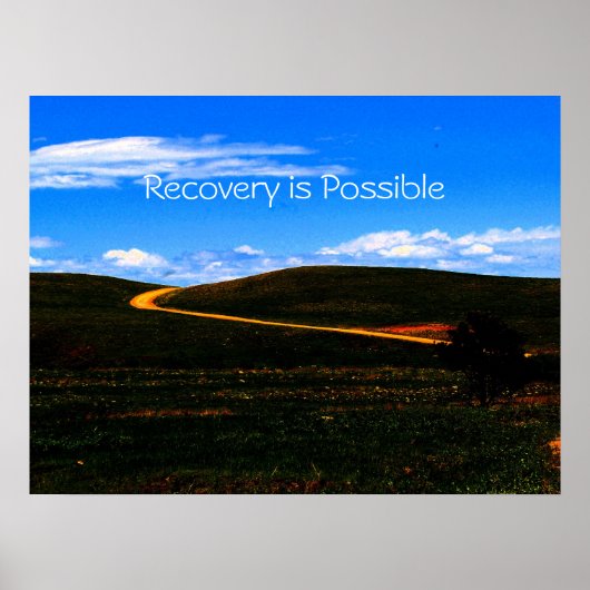 Poster La récupération est possible poster/motivation II (Devant)