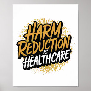 Poster La réduction des risques est la sensibilisation au