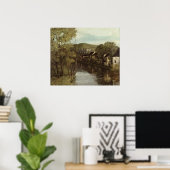 Poster La Réflexion d'Ornans, c.1872 (Bureau à domicile)