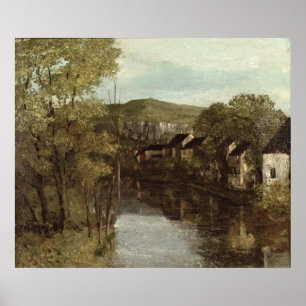 Poster La Réflexion d'Ornans, c.1872