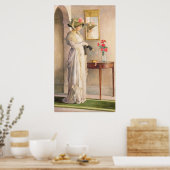 Poster La réflexion d'un moment, 1909 (Cuisine)