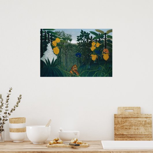 Poster La refonte de la forêt de Lion vert (Cuisine)