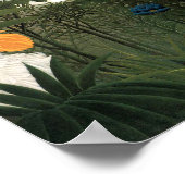 Poster La refonte du lion | Henri Rousseau (Coin)