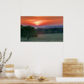 POSTER LA RÉGION RÉPUTÉE DES LACS À DOIGTS (Cuisine)