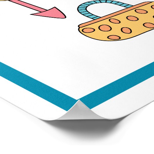 Poster La règle des filles (Coin)