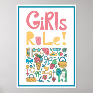 Poster La règle des filles