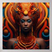 Poster La Reine d'Afrique (Devant)