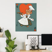 Poster La Reine Des Coeurs (Bureau à domicile)