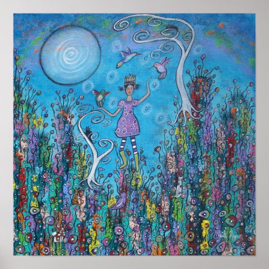 Poster La reine des colibris (Devant)