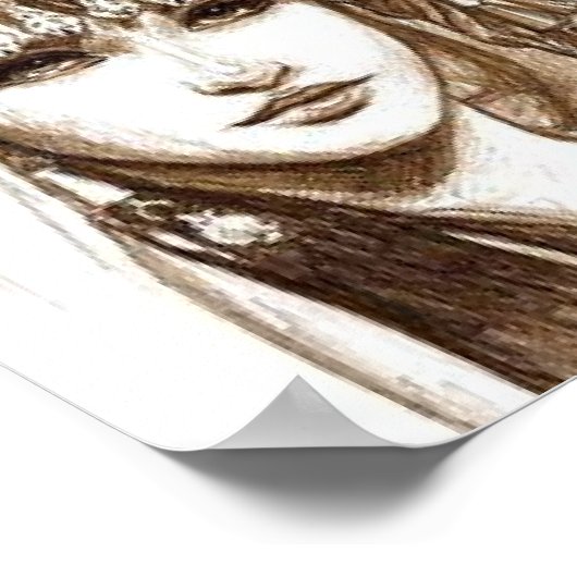 POSTER LA REINE DIHYA (Coin)