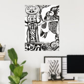 Poster La Reine Fourmi (Bureau à domicile)
