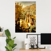 Poster La reine Guinevere's Maying (Bureau à domicile)
