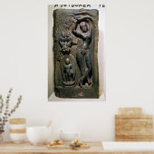 Poster La reine Maya donnant naissance au futur Bouddha (Cuisine)