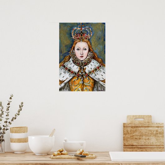 Poster La Reine Vierge (Cuisine)
