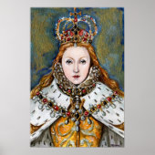 Poster La Reine Vierge (Devant)