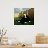 Poster La religieuse dans le Jardin du Cloître, 1869 (Cuisine)