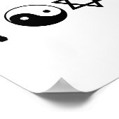 Poster La religion est un libre-penseur toxique (Coin)