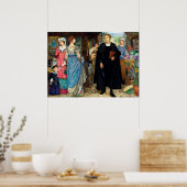 Poster La rencontre de chance c. 1907 Par Kate Elizabeth  (Cuisine)