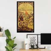 Poster La rencontre entre Hernando Cortes (Bureau à domicile)