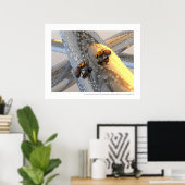 Poster La rencontre - La réunion (version en or) (Bureau à domicile)