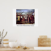 Poster La Renonciation De Breda, Par Diego Velazquez (Cuisine)