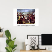 Poster La Renonciation De Breda, Par Diego Velazquez (Bureau à domicile)