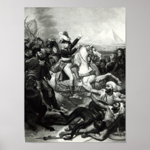 Poster La représentation de Napoléon comme héros de la co