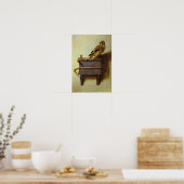 Poster La reproduction de la peinture Goldfinch (Cuisine)