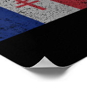 Poster La Résistance Le Drapeau Français France Paris 2èm (Coin)