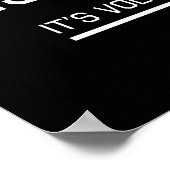 Poster La Résistance N'Est Pas Futile (Coin)