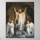 Poster La résurrection de Carl Bloch, Art Religieux (Devant)